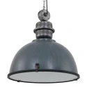 Steinhauer Pendel BIKKEL - Ø 52CM 1-flamme, stor E27 IP20, beton grå dæmpbar
