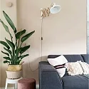 anne light & home AN Wall luminaire WOODY, 1 flame, beech