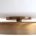 Steinhauer Bordlampe ANCILLA rund, kort, med touch-dæmper G9 IP20, børstet bronze dæmpbar
