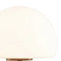 Steinhauer Bordlampe ANCILLA rund, kort, med touch-dæmper G9 IP20, børstet bronze dæmpbar