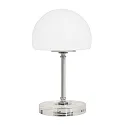 Bordlampe ANCILLA MUSHROOM lang, med skiftefunktion G9 IP20, chrom, poleret dæmpbar