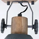 Mexlite Mexlite Spot GEARWOOD, 1-flamme, grå