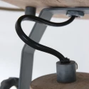 Mexlite Mexlite Spot GEARWOOD, 1-flamme, grå