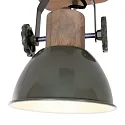 Mexlite Mexlite Spot GEARWOOD, 1-flamme, grøn