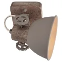 Mexlite Loftlampe GEARWOOD E27 IP20, dæmpbar