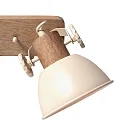 Mexlite Loftlampe GEARWOOD E27 IP20, dæmpbar
