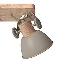 Mexlite Loftlampe GEARWOOD E27 IP20, dæmpbar
