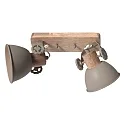 Mexlite Loftlampe GEARWOOD E27 IP20, dæmpbar