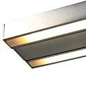 Steinhauer Pendant luminaire ZELENA LED, adjustable, 4 flames, silver