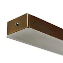 Steinhauer Steinhauer Pendel ZELENA LED, 3-flammer, L:150cm, bronze