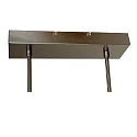 Steinhauer Steinhauer Pendant luminaire ZELENA LED, 3 flames, L:150cm, silver