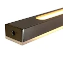 Steinhauer Steinhauer Pendant luminaire ZELENA LED, 3 flames, L:150cm, silver