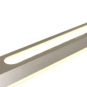 Steinhauer Steinhauer Pendel ZELENA LED, 3-flammer, L:150cm, sølv