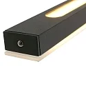 Steinhauer Steinhauer Pendant luminaire ZELENA LED, 3 flames, L:150cm, black