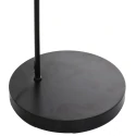 Mexlite Mexlite Floor lamp SOLVA, 1 flame, black lamp head, black