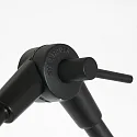 Steinhauer floor lamp PRESTIGE CHIC cylindrical, with switch, with shade, with jointed arm E27 IP20, black matt 