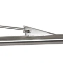 Steinhauer wall luminaire ELEGANT CLASSY with switch, with shade, with strain relief, with plug, adjustable E27 IP20, steel brushed 