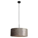 Pendel SPARKLED LIGHT cylindrisk, med skærm E27 IP20, sort mat dæmpbar