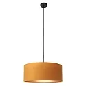 Pendel SPARKLED LIGHT cylindrisk, med skærm E27 IP20, sort mat dæmpbar