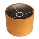 Steinhauer wall luminaire STANG up, cylindrical, with shade E27 IP20, black matt dimmable