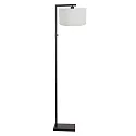 Steinhauer floor lamp STANG down, with switch, with shade, with plug E27 IP20, black matt dimmable