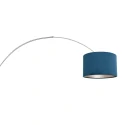 Steinhauer Væglampe SPARKLED LIGHT cylindrisk, med afbryder, med skærm, med stik, justerbar E27 IP20, stål børstet 