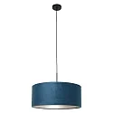 Pendel SPARKLED LIGHT cylindrisk, med skærm E27 IP20, sort mat dæmpbar