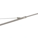 Steinhauer wall luminaire ELEGANT CLASSY with switch, with shade, with strain relief, with plug, adjustable E27 IP20, steel brushed 