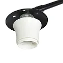 Steinhauer Standerlampe SPARKLED LIGHT cylindrisk, med afbryder, med skærm, med stik, justerbar E27 IP20, sort mat dæmpbar