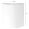Mexlite shade K15642S, white