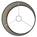 Steinhauer skærm KAPPEN - Ø 30CM cylindrisk, mørkegrøn
