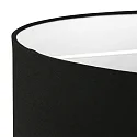 Mexlite skærm KAPPEN - Ø 40CM høj, cylindrisk, sort
