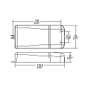 TCI konverter DC MINI JOLLY DALI AM 20W 250-700mA, hvid