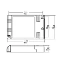 TCI konverter DC MAXI JOLLY US DALI AM 60W 350-1050mA, hvid