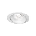 LED Recessed spot RONY 1.0, IP20, 300/500mA, 7/10W 2700K, CRi >90, white
