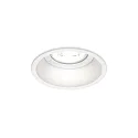 Wever & Ducré Downlight DEEP IP44 1.0 standard, rund, gå tilbage GU10 IP44, hvid dæmpbar
