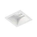 Indbygget spotlys PLANO 1.0 - LED 1-flamme, kardanisk drejning, med klemfjedre IP20, mat, trafik hvid dæmpbar