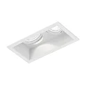 Indbygget spotlys PLANO 2.0 - LED 2-flammer, kardanisk drejning, med klemfjedre IP20, mat, trafik hvid dæmpbar