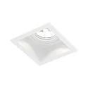 Indbygget spotlys PLANO IP44 1.0 - LED 1-flamme, stiv, med klemfjedre IP44 / IP20, mat, trafik hvid dæmpbar