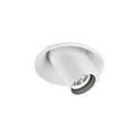 LED Recessed spot BLIEK ROUND 1.0, 350/500mA, 7/10W, 1800-2850K, CRi >95, rotatable, swivelling, white