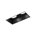 Indbygget spotlys STRANGE TRIMLESS 2.0 - PAR16 2-flammer, skylle, multipower, kardanisk drejning GU10 IP20, mat