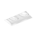 LED Recessed spot STRANGE 2.0, 350/500mA, 2x 7/10W 2700K, CRi >90, white