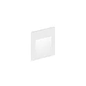 Vægindbygningslampe LITO WALL REC 2.0 IP20, hvid mat 