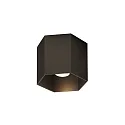 Downlight HEXO 1.0 - PAR16 1-flamme, firkantet, uden reflektor GU10 IP20, bronze dæmpbar