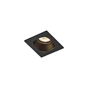 Downlight PIRRO 1.0 1-flamme IP20, sort dæmpbar
