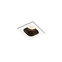 Downlight PIRRO 1.0 1-flamme IP20, sort, hvid dæmpbar