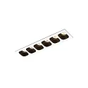 Indbygningslampe PIRRO 6.0 IP20, sort mat, hvid mat dæmpbar 30W 2520lm 3000K 20-40° 20-40° CRI 90-100