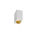 LED Ceiling luminaire PIRRO 1.0, 1 Spot, 4.5W 3000K, CRi >90, dimmable, white gold
