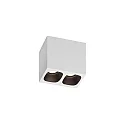 Downlight PIRRO 2.0 2-flammer IP20, sort, hvid dæmpbar