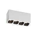 Downlight PIRRO 4.0 4-flammer IP20, sort, hvid dæmpbar